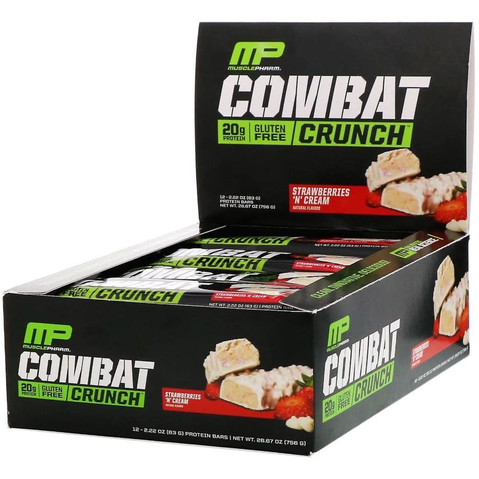 MusclePharm, Combat Crunch, 3-12 bars - Ultimate Sup Singapore