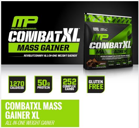 MusclePharm Combat XL Mass Gainer Powder, Weight Gainer Protein Powder - Ultimate Sup Singapore