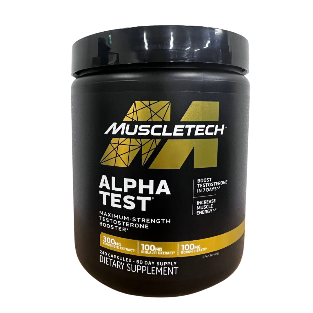 MuscleTech, Alpha Test Boost, 240 Capsules - Ultimate Sup Singapore