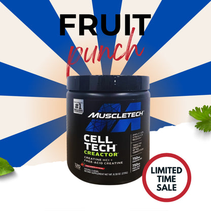 MuscleTech, Cell Tech Creactor, 120 Servings - Ultimate Sup Singapore