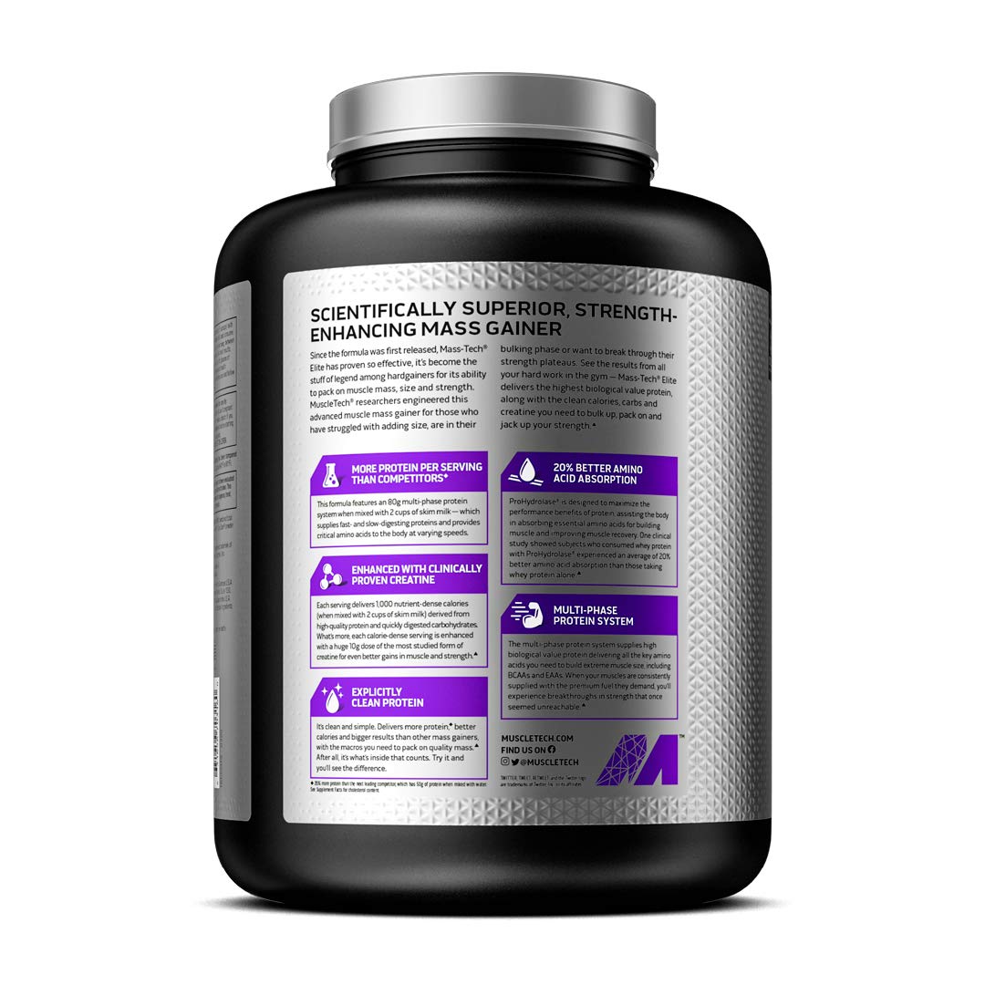 MuscleTech Mass-Tech Elite, 6-7lbs - Ultimate Sup Singapore