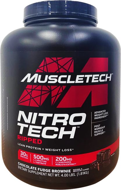 MuscleTech, Nitro Tech Ripped Protein 2-4 lbs - Ultimate Sup Singapore