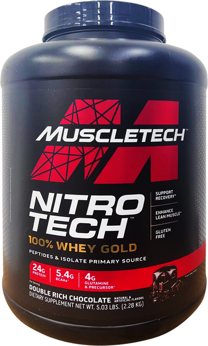 MuscleTech, Nitro Tech Whey Gold, 2-8lbs - Ultimate Sup Singapore