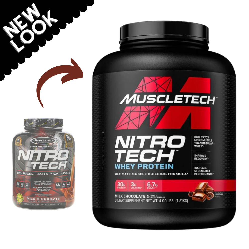 MuscleTech, NitroTech Whey Protein, 2-4lbs - Ultimate Sup Singapore