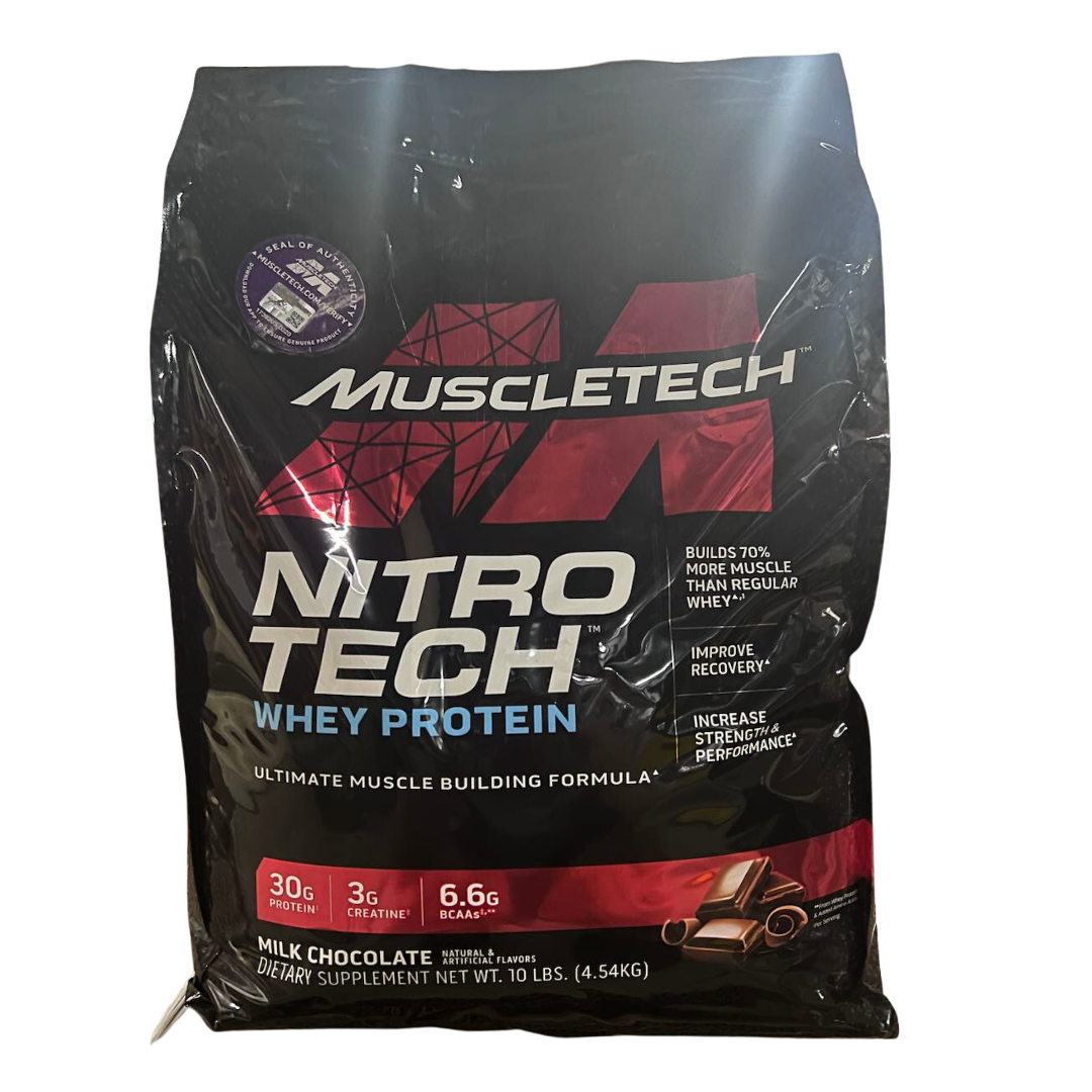 MuscleTech, NitroTech Whey Protein, 2-4lbs - Ultimate Sup Singapore