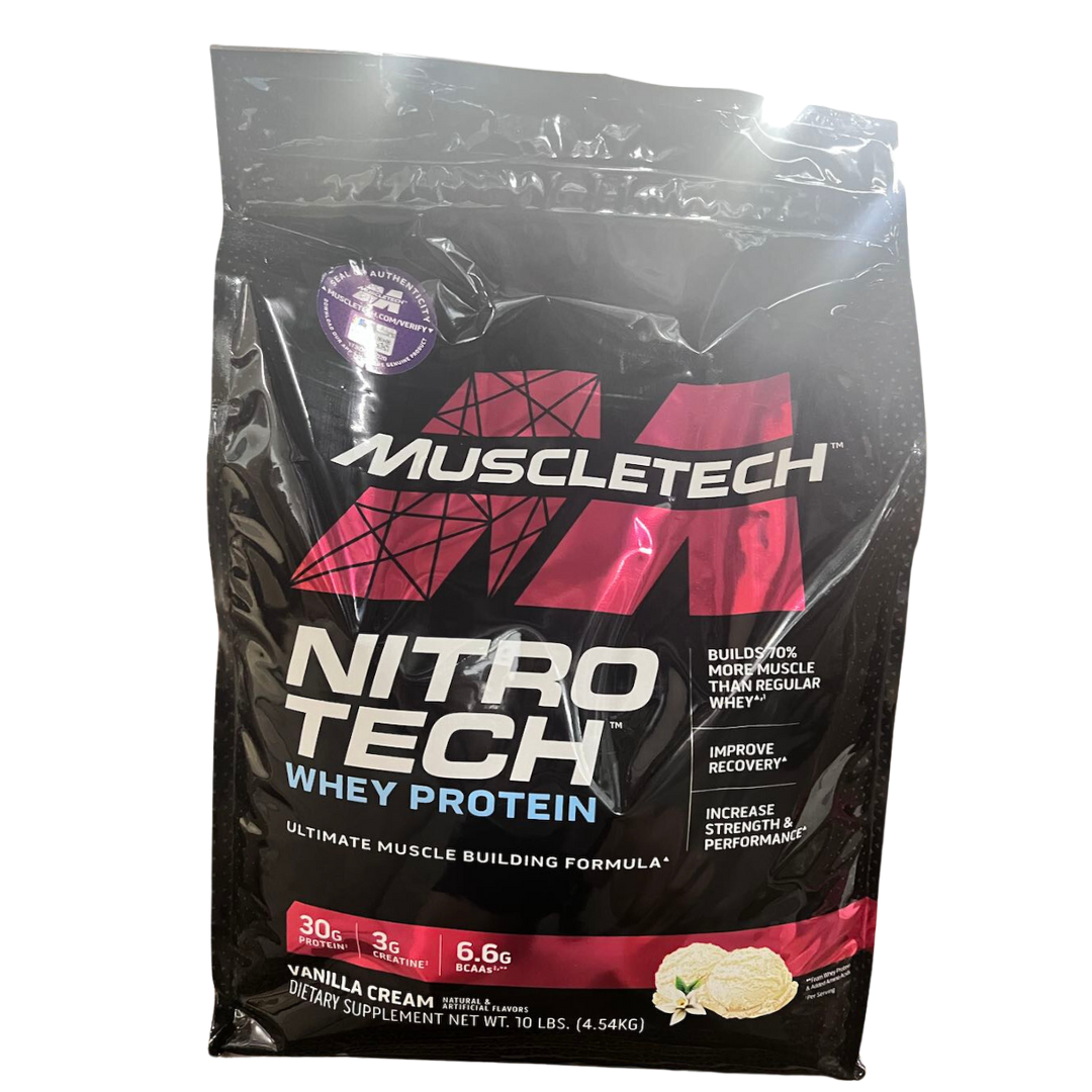 MuscleTech, NitroTech Whey Protein, 2-4lbs - Ultimate Sup Singapore