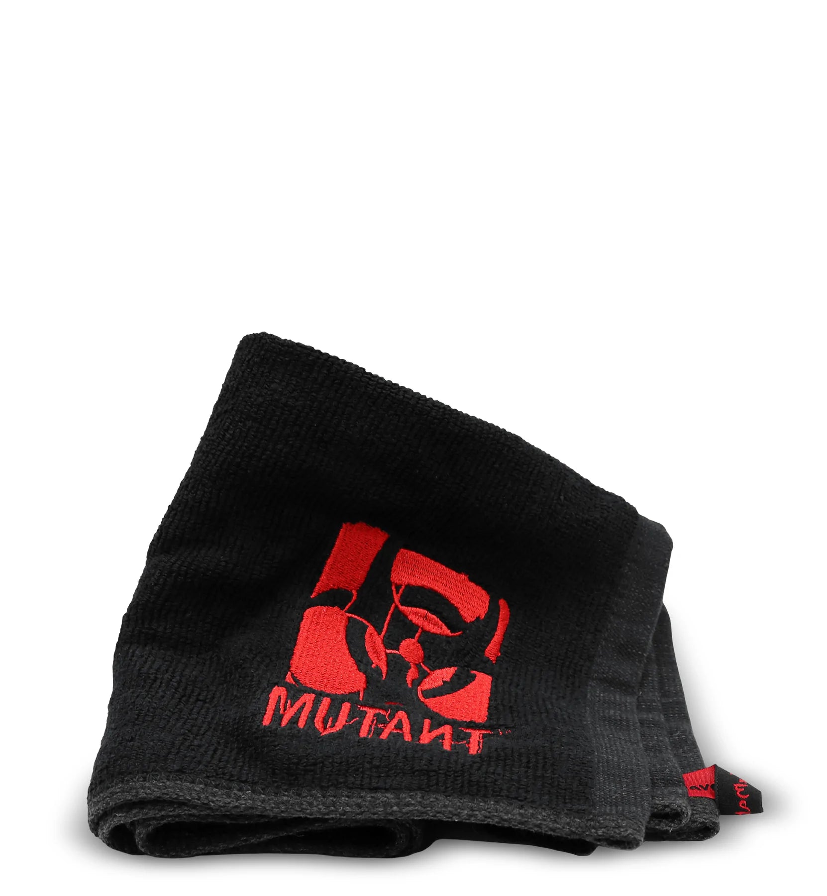 Mutant, Black Towel, Red Modified Biohazard Logo, 100% cotton - Ultimate Sup Singapore