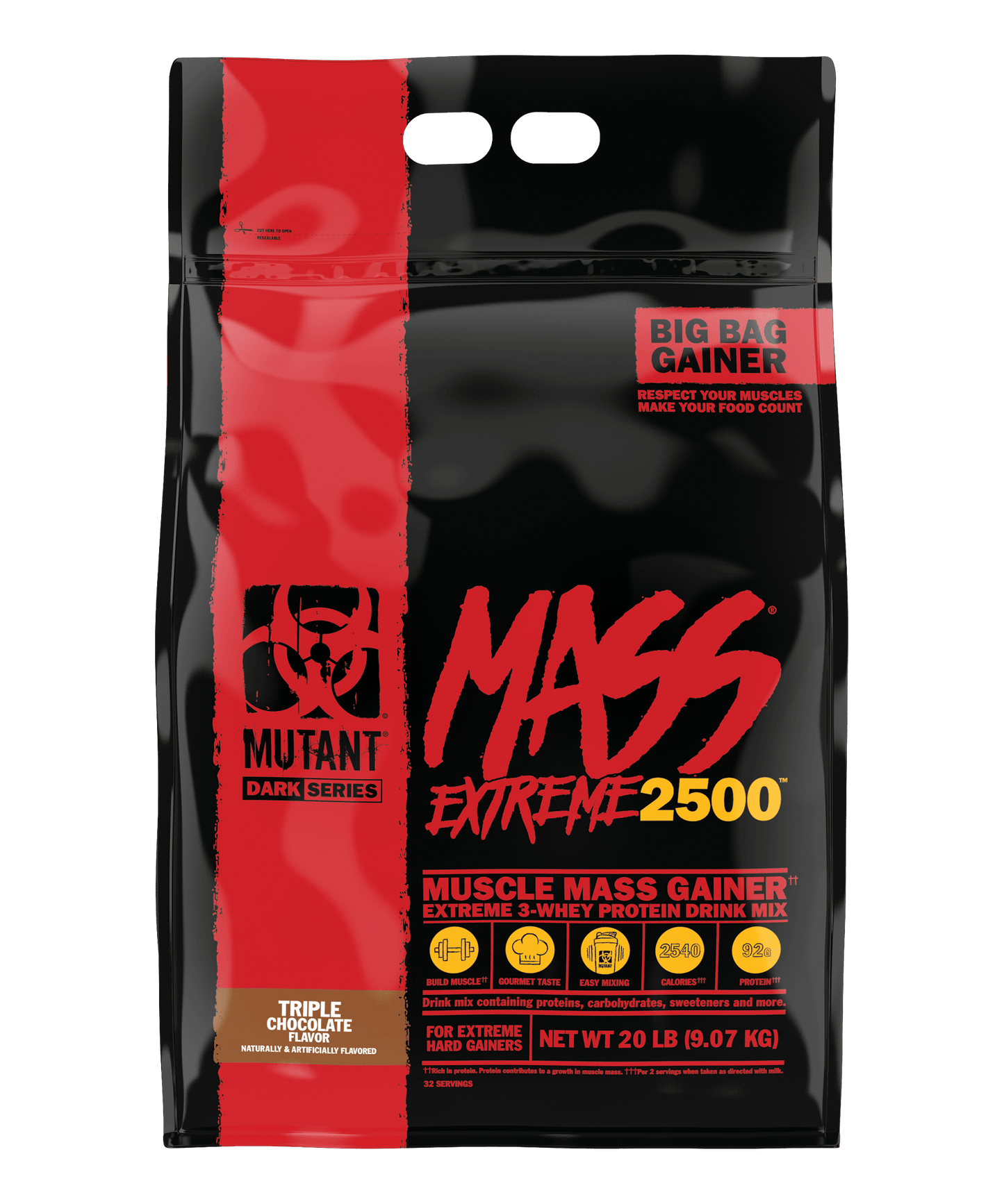 Mutant, Mass Extreme 2500, 2.2-20 lbs - Ultimate Sup Singapore