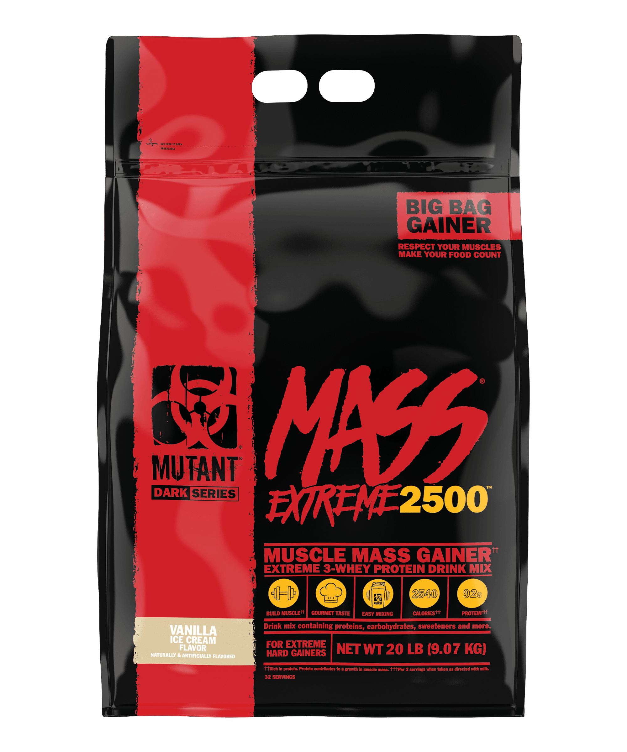 Mutant, Mass Extreme 2500, 2.2-20 lbs - Ultimate Sup Singapore