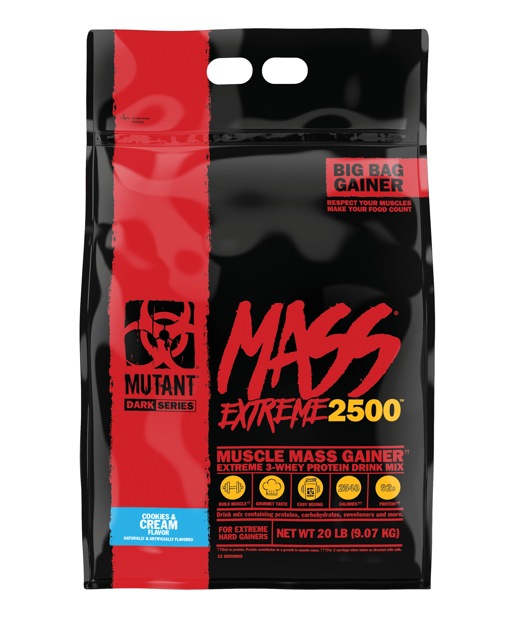 Mutant, Mass Extreme 2500, 2.2-20 lbs - Ultimate Sup Singapore