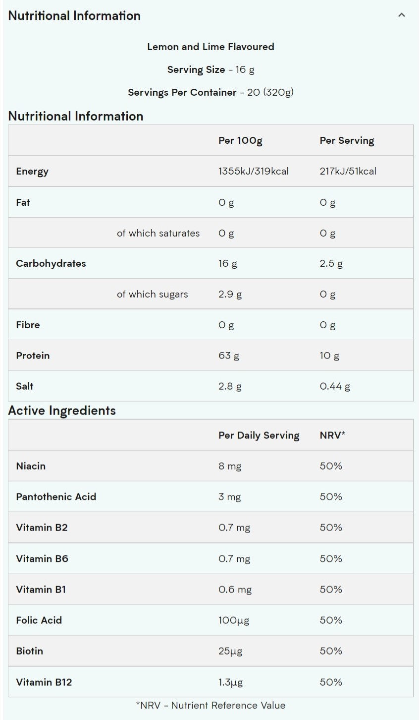 Myprotein Clear Vegan Protein, 20 servings - Ultimate Sup Singapore