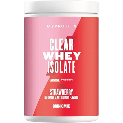 Myprotein, Clear Whey Isolate, 20 Sers - Ultimate Sup Singapore