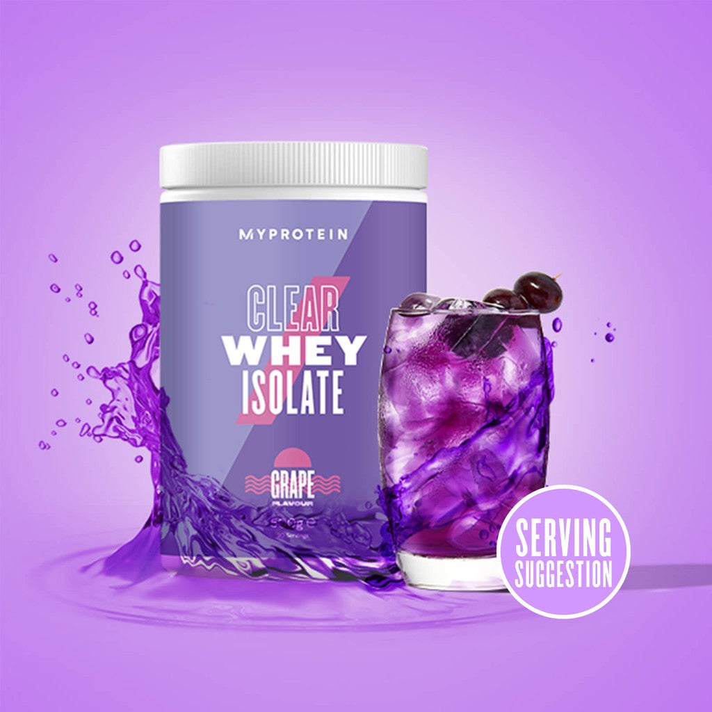 Myprotein, Clear Whey Isolate, 20 Sers - Ultimate Sup Singapore