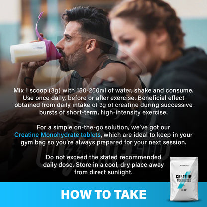 Myprotein, Creatine Monohydrate Powder 0.25-1kg - Ultimate Sup Singapore