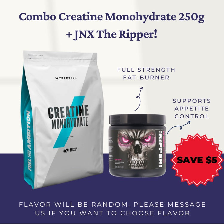 Myprotein, Creatine Monohydrate Powder 0.25-1kg - Ultimate Sup Singapore