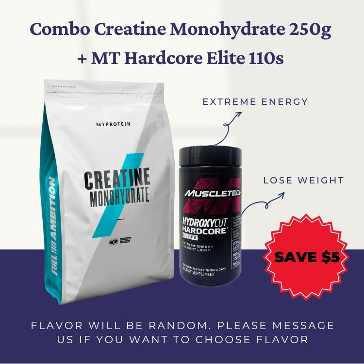 Myprotein, Creatine Monohydrate Powder 0.25-1kg - Ultimate Sup Singapore