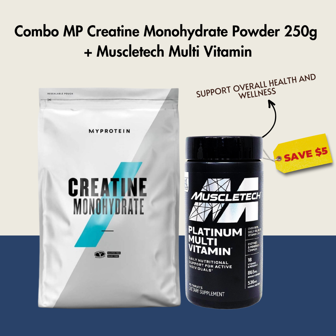 Myprotein, Creatine Monohydrate Powder 0.25-1kg - Ultimate Sup Singapore
