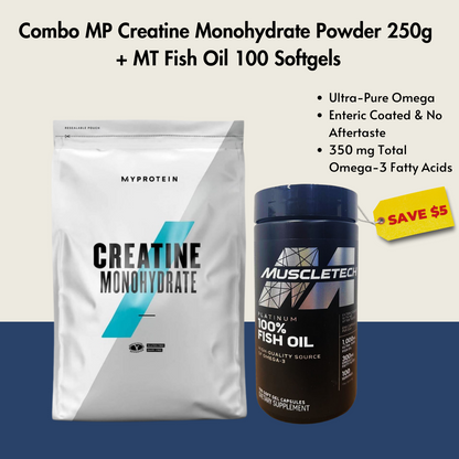 Myprotein, Creatine Monohydrate Powder 0.25-1kg - Ultimate Sup Singapore