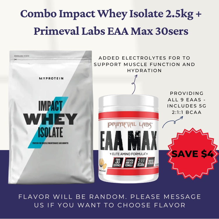 Myprotein, Impact Whey Isolate, 1kg - 2.5kg - Ultimate Sup Singapore