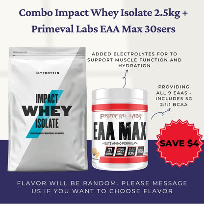 Myprotein, Impact Whey Isolate, 1kg - 2.5kg - Ultimate Sup Singapore