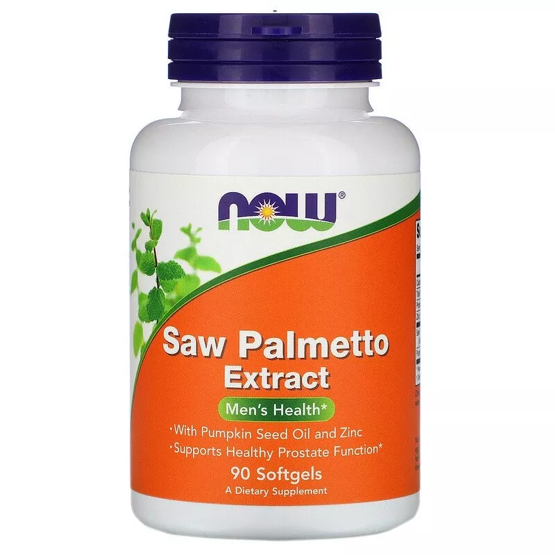 NOW Foods, Saw Palmetto Extract, 90 Veggie Softgels - Ultimate Sup Singapore