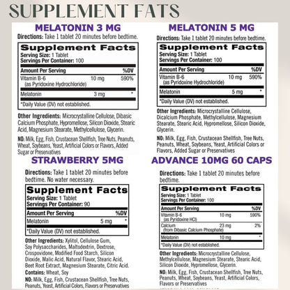 Natrol, Melatonin, 60-240Tablets - Ultimate Sup Singapore