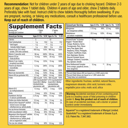 Nature's Way, Alive! Children's Chewable Multi-Vitamin, 120 Tablets - Ultimate Sup Singapore