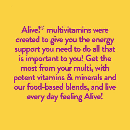 Nature's Way, Alive! Once Daily Women's Ultra Potency Multi-Vitamin, 60 Tablets - Ultimate Sup Singapore