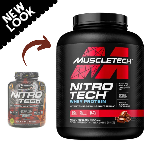 Muscletech Nitro Tech Whey Protein 2lbs 4lbs 10lbs 4359