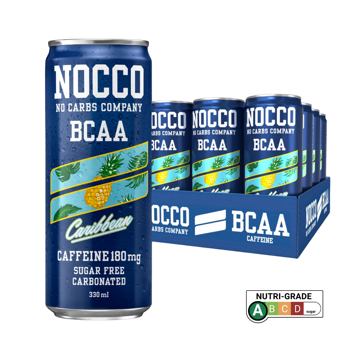 Nocco, Energy Drink, 330ml (6-24 Cans) - Ultimate Sup Singapore