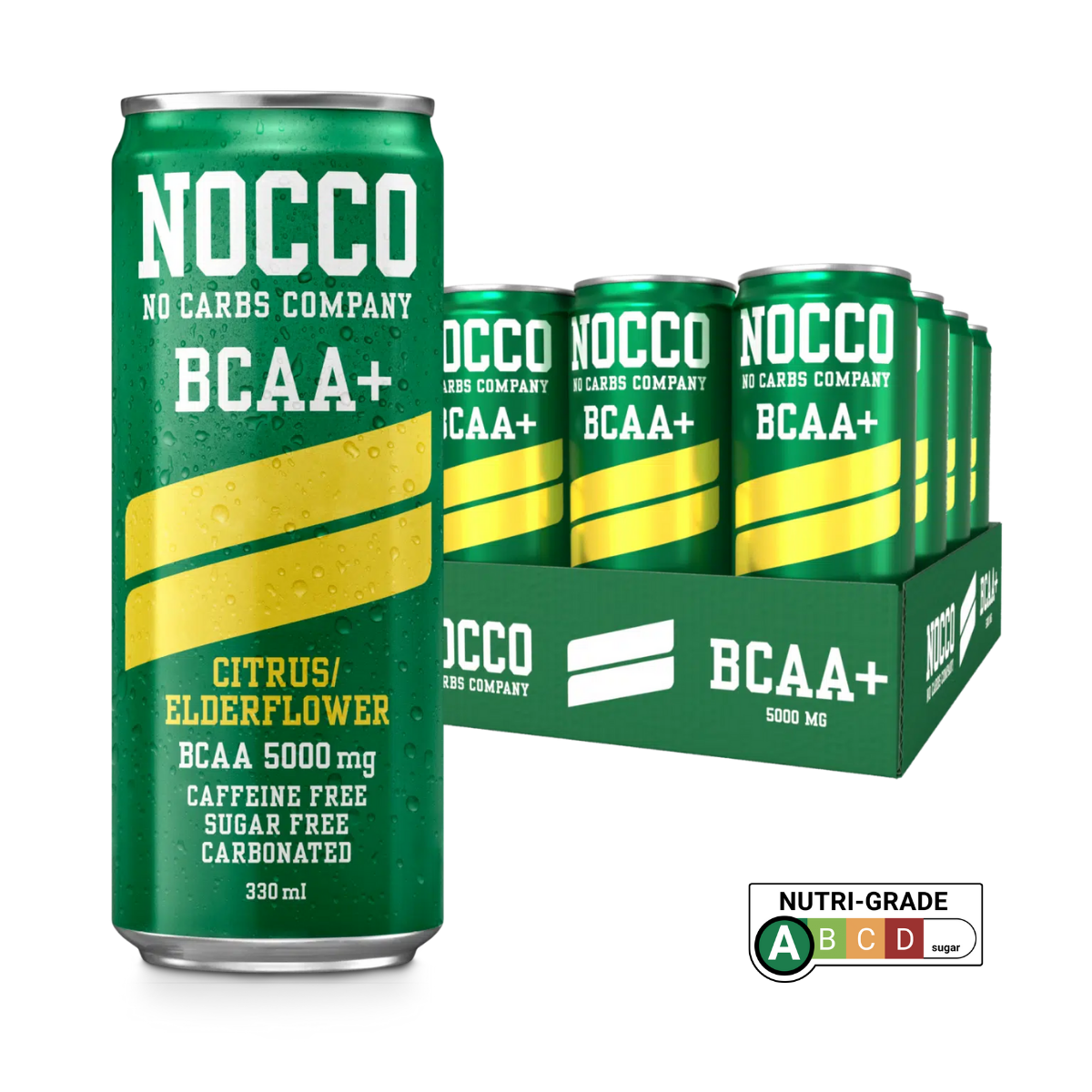 Nocco, Energy Drink, 330ml (6-24 Cans) - Ultimate Sup Singapore