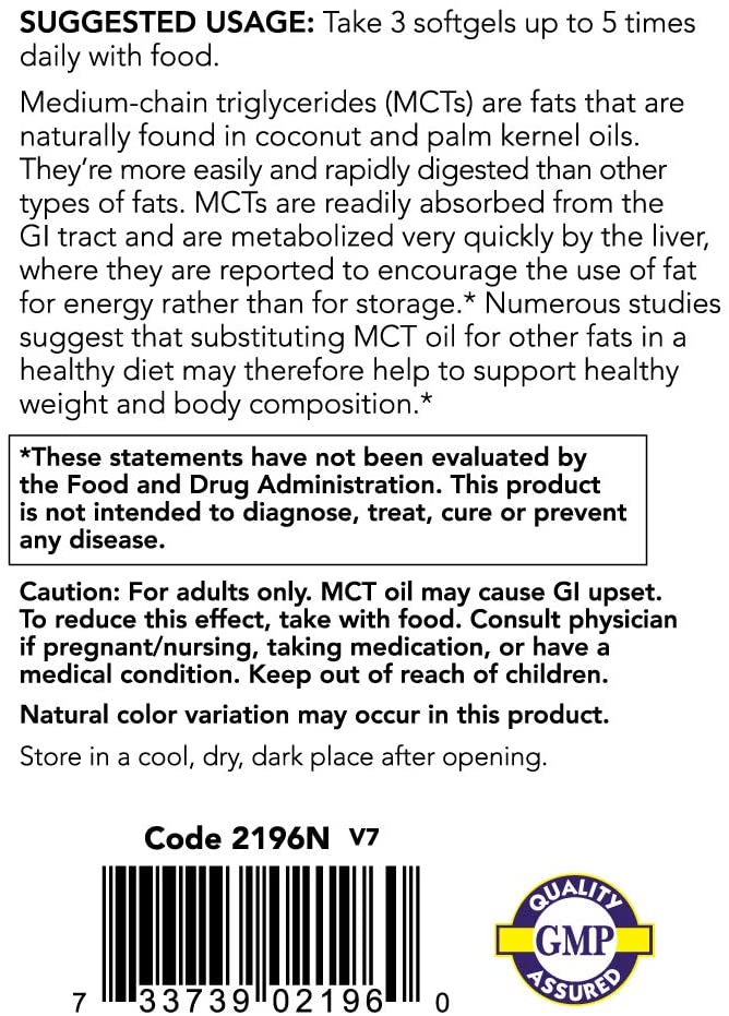 Now Foods, Sports, MCT Oil helps Weight Loss & Fat Burner from Coconut Oil 1000 mg, 150 Softgels - Ultimate Sup Singapore