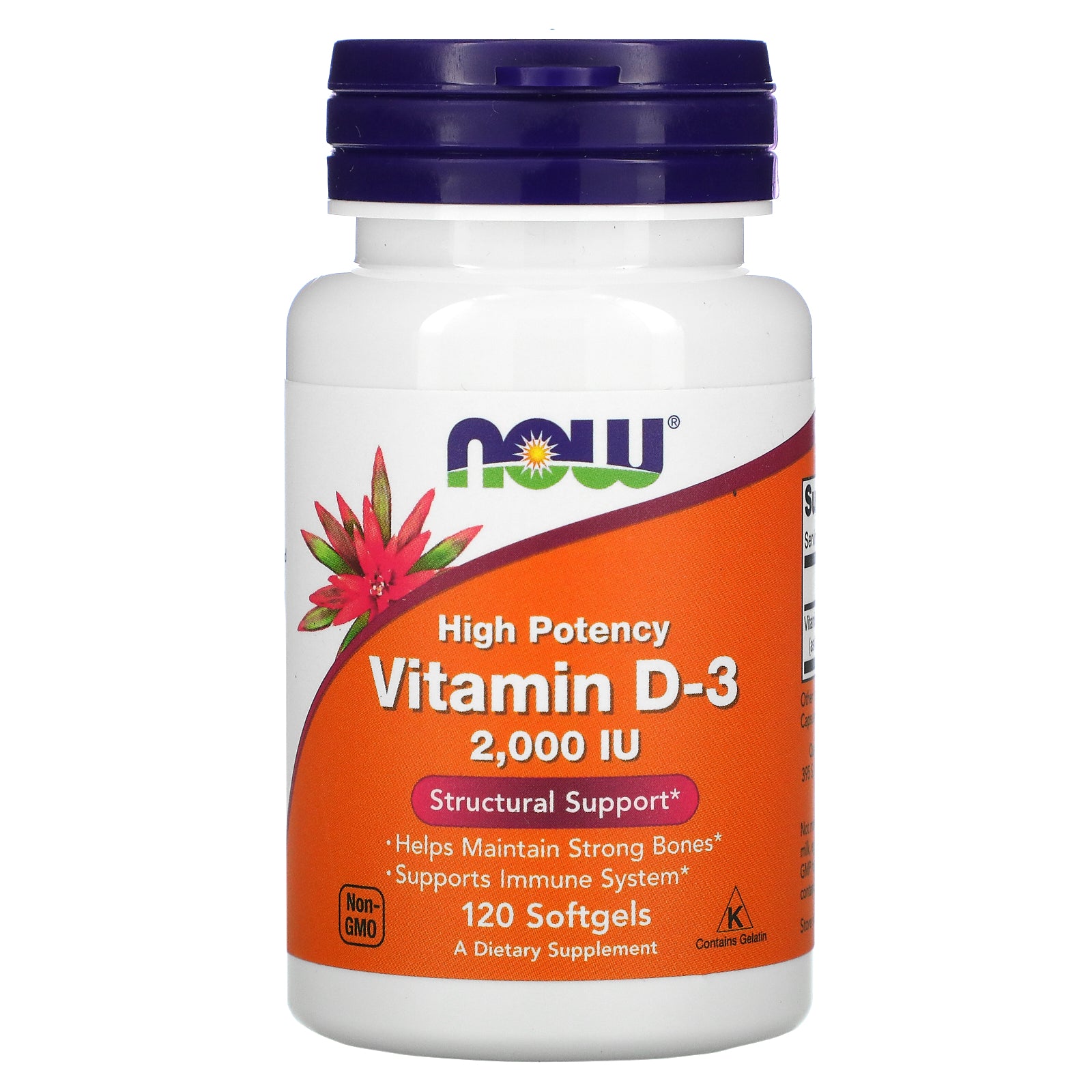 Now Foods, Vitamin D3, 120-360 Softgels - Ultimate Sup Singapore
