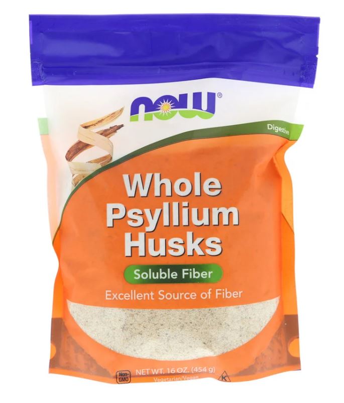 Now Foods | Whole Psyllium Husks| 454g - Ultimate Sup Singapore