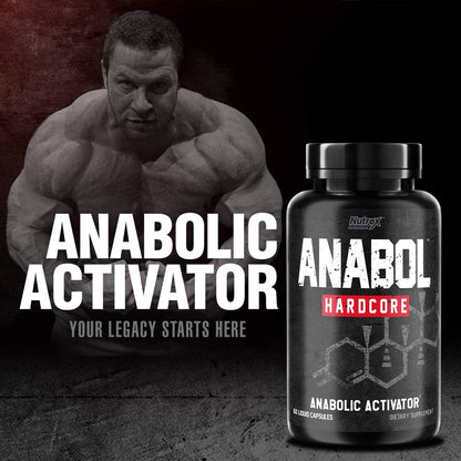 Nutrex Research, Anabol Hardcore, 60 Liquid Caps - Ultimate Sup Singapore