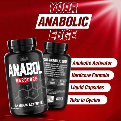 Nutrex Research, Anabol Hardcore, 60 Liquid Caps - Ultimate Sup Singapore