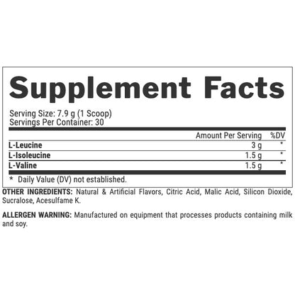 Nutrex Research, BCAA Powder 6000, 30 sers - Ultimate Sup Singapore