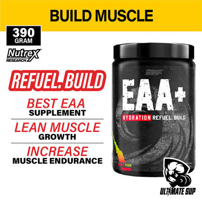 Nutrex Research, EAA Hydration, 390g - Ultimate Sup Singapore