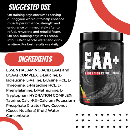 Nutrex Research, EAA Hydration, 390g - Ultimate Sup Singapore