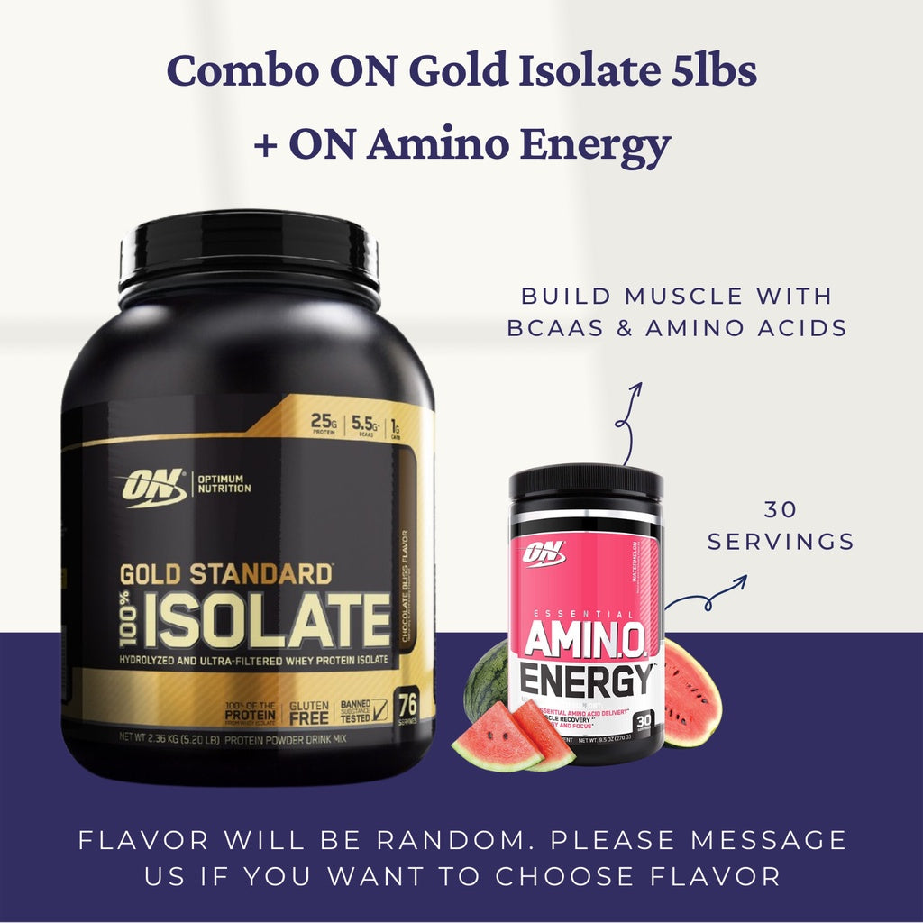Optimum Nutrition, Gold Standard Isolate Protein, 5 lb (2.27 kg) - Ultimate Sup Singapore