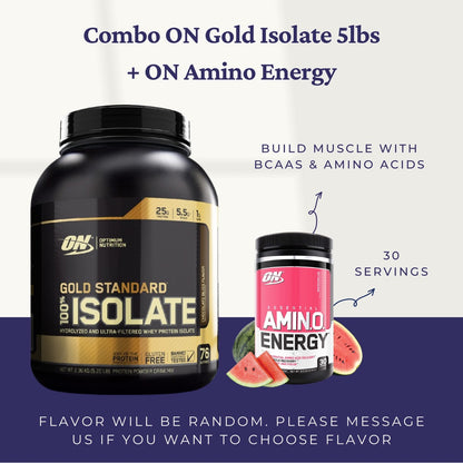 Optimum Nutrition, Gold Standard Isolate Protein, 5 lb (2.27 kg) - Ultimate Sup Singapore