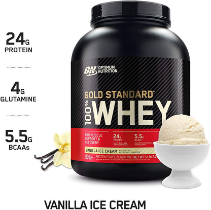 Optimum Nutrition, Gold Standard Whey Protein Powder, 1-10 lbs - Ultimate Sup Singapore