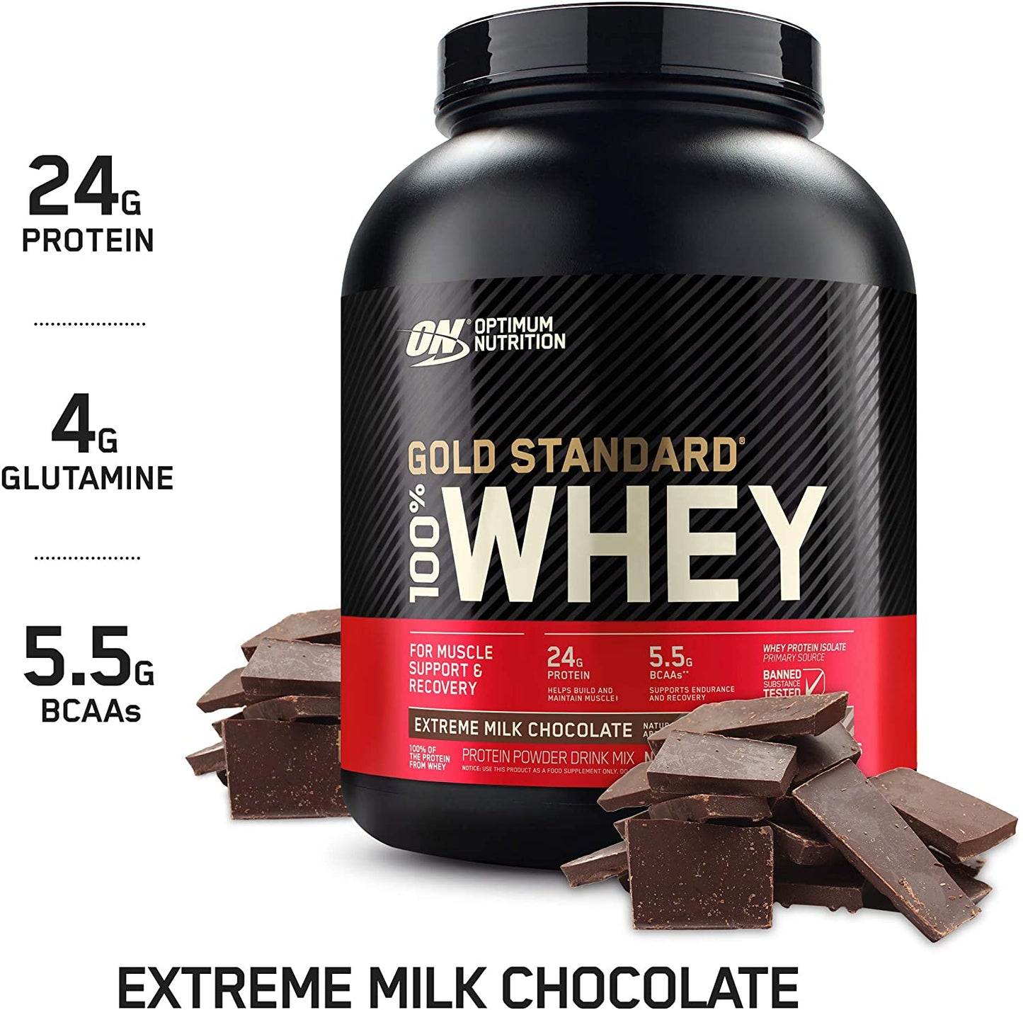 Optimum Nutrition, Gold Standard Whey Protein Powder, 1-10 lbs - Ultimate Sup Singapore