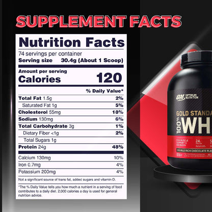 Optimum Nutrition, Gold Standard Whey Protein Powder, 1-10 lbs - Ultimate Sup Singapore