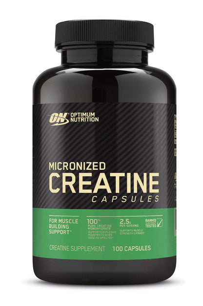 Optimum Nutrition, Micronized Creatine Monohydrate, 300 Capsules - Ultimate Sup Singapore