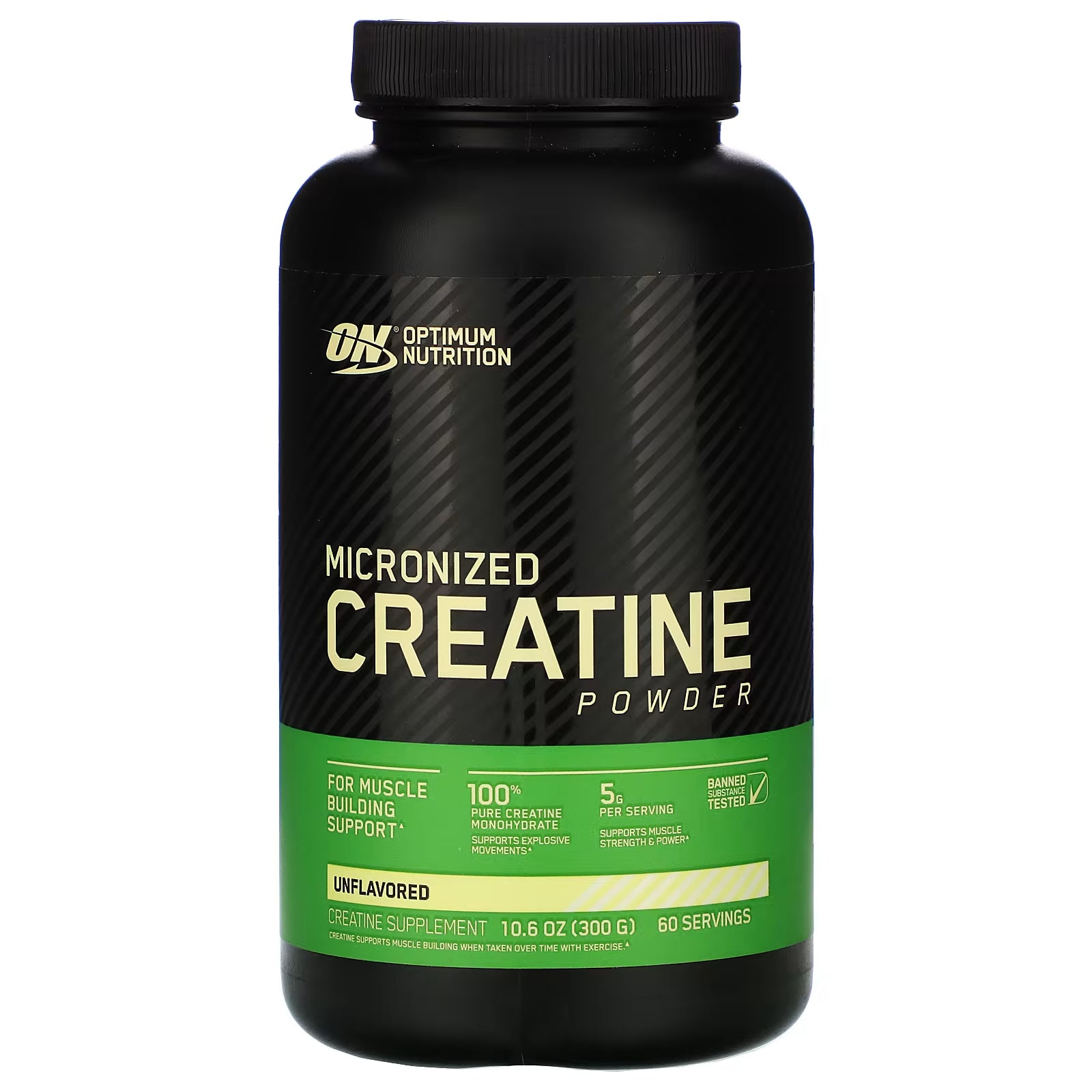 Optimum Nutrition, Micronized Creatine Powder, 60-240 sers - Ultimate Sup Singapore
