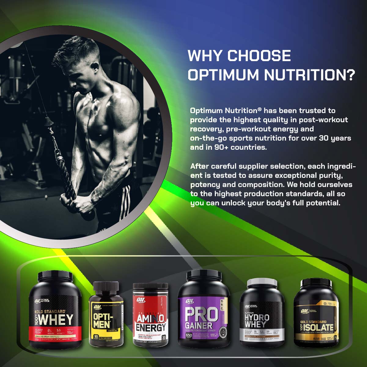 Optimum Nutrition, Micronized Creatine Powder, 60-240 sers - Ultimate Sup Singapore