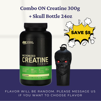 Optimum Nutrition, Micronized Creatine Powder, 60-240 sers - Ultimate Sup Singapore