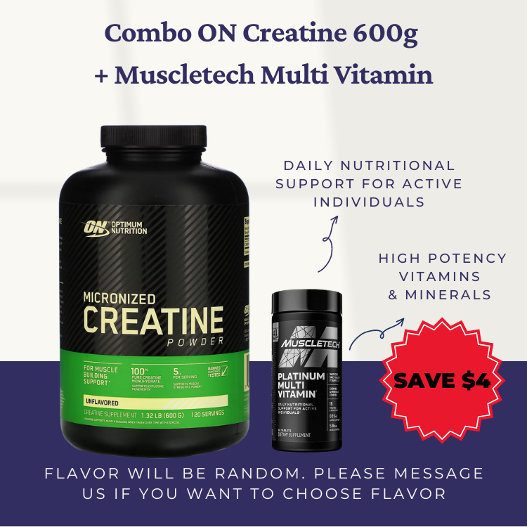 Optimum Nutrition, Micronized Creatine Powder, 60-240 sers - Ultimate Sup Singapore