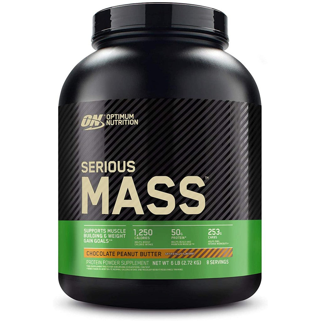 Optimum Nutrition, Serious Mass, 6 lb (2.7 kg) - Ultimate Sup Singapore